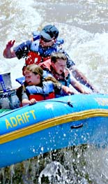Moab Rafting Family photo by Lori Adamski Peek